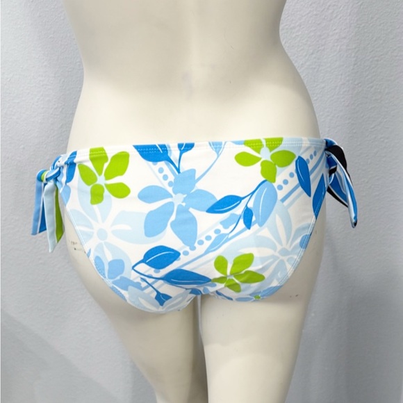 NEXT By Athena Bikini Bottom Hope Island Retro W Ties Women’s S Floral NWT - Picture 2 of 6